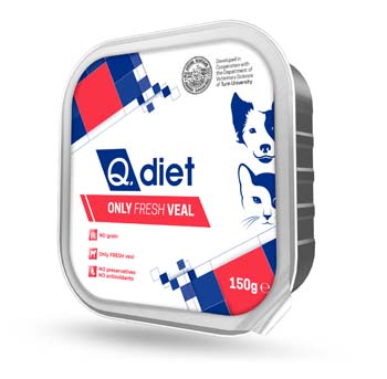 Q.DIET ONLY VITELLO (VEAL) 150GR