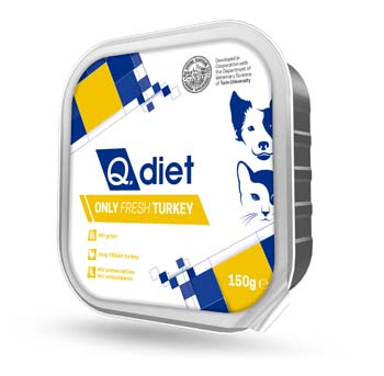 Q.DIET ONLY TACCHINO (TURKEY) 150GR
