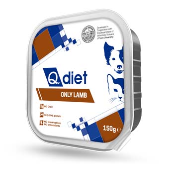 Q.DIET ONLY AGNELLO (LAMB) 150GR