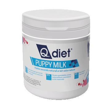 Q.DIET PUPPY MILK 250 GR