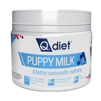 Q.DIET PUPPY MILK 250 GR