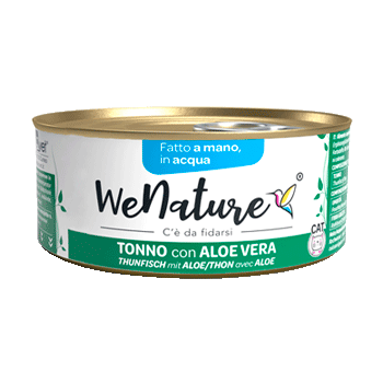 WENATURE TRANCI DI TONNO CON ALOE IN ACQUA 85 GR