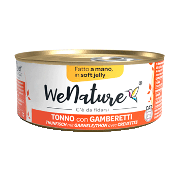 WENATURE TONNO CON GAMBERETTI JELLY 85 GR