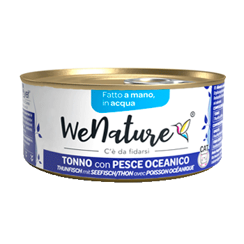 WENATURE TONNO CON PESCE OCEANICO IN ACQUA 85 GR