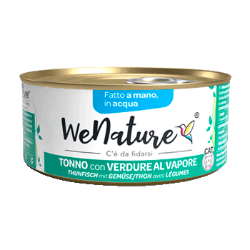 WENATURE TONNO CON VERDURE IN ACQUA 85 GR