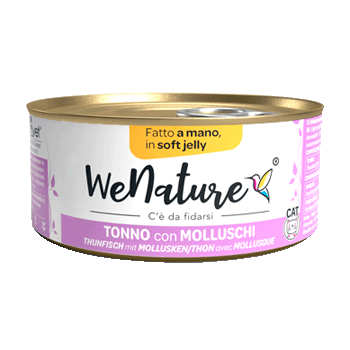 WENATURE TONNO CON MOLLUSCHI JELLY 85 GR