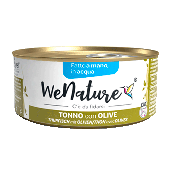 WENATURE TONNO CON OLIVE IN ACQUA 85 GR