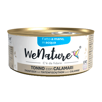 WENATURE TONNO CON CALAMARI IN ACQUA 85 GR