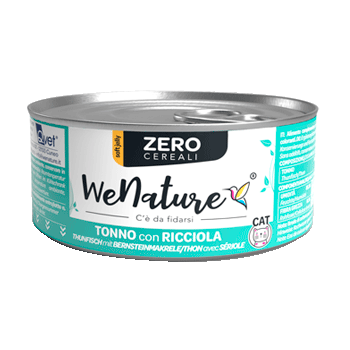 WENATURE CAT ZERO TONNO E RICCIOLA  85GR