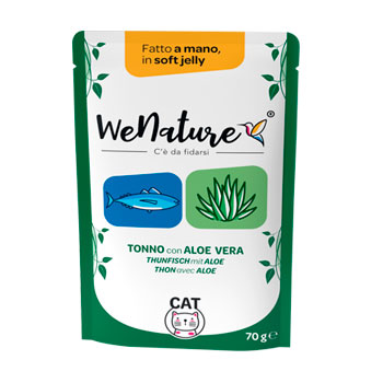 WENATURE TONNO CON ALOE IN SOFT JELLY BUSTA 70GR