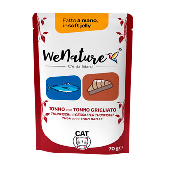 WENATURE TONNO CON TONNO GRIGLIATO IN SOFT JELLY BUSTA 70GR