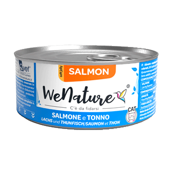 WENATURE SALMON - SALMONE E TONNO JELLY 85GR