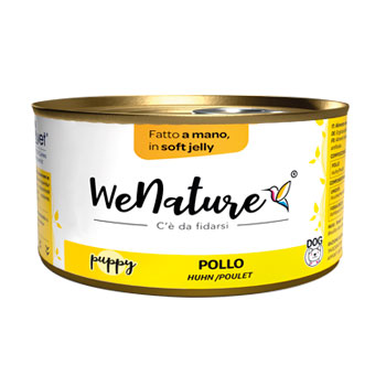 WENATURE DOG PUPPY POLLO IN JELLY 150 GR