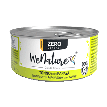 WeNature Dog ZERO - Tonno con Papaia 150GR