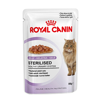 ROYAL CANIN CAT Sterilised Jelly BUSTA 85 GR