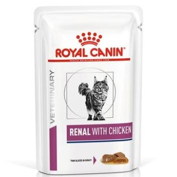 ROYAL CANIN CAT RENAL POLLO BUSTA 85 GR