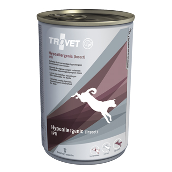 TROVET DOG HYPOALLERGENIC INSECT 400 gr - Umido