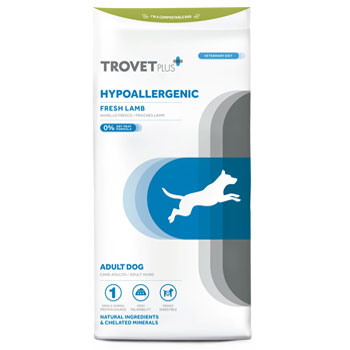 TROVET PLUS ADULT DOG HYPOALLERGENIC AGNELLO 10 KG