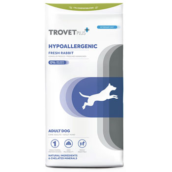 TROVET PLUS ADULT DOG HYPOALLERGENIC CONIGLIO 10 KG