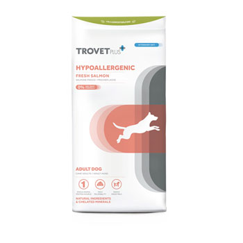 TROVET PLUS ADULT DOG HYPOALLERGENIC SALMONE 3 KG