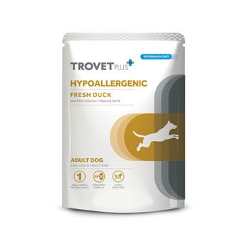 TROVET PLUS Wet Dog BUSTA Hypoallergenic ANATRA 300 GR