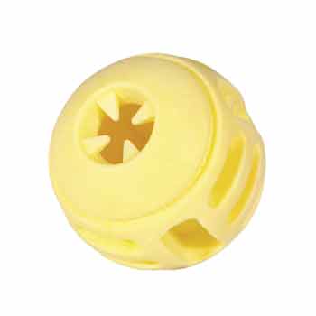 Gioco Cane PALLA TPR VANIGLIA 8CM