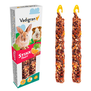 Snack Stixx Fruit CONIGLI E PORCELLINI D'INDIA (2 pezzi) 115 gr