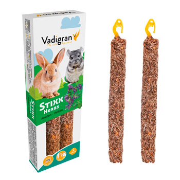 Snack StixX CONIGLI E CHINCHILLA Herbs 2PZ 90gr