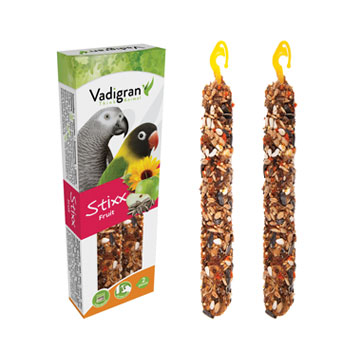 Snack Stixx PARROCCHETTI e PAPPAGALLI Fruit (2 pezzi) 115gr