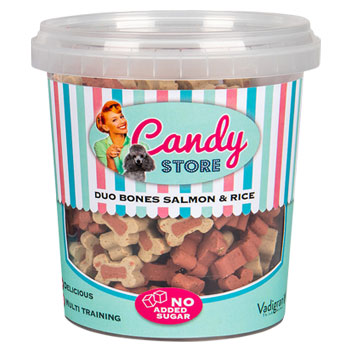 CANDY DUO BONES SALMONE & RISO MIX 500 GR