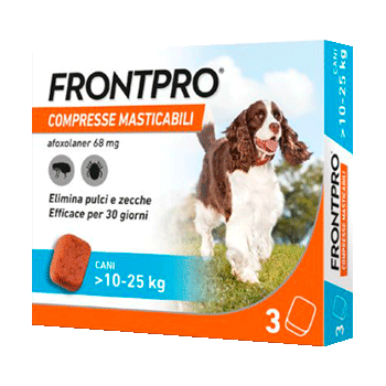 FRONTPRO CANI >10 - 25KG 3 COMPRESSE 68,0 Mg
