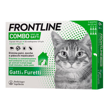 FRONTLINE COMBO GATTI 6 PIPETTE