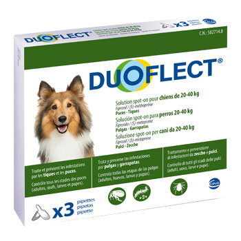 DUOFLECT Spot-on Cani 20-40 KG 3 PIPETTE