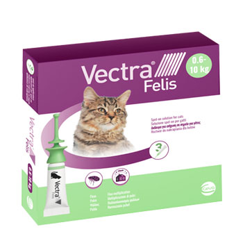 ANTIPARASSITARIO VECTRA FELIS SPOT ON  GATTI 3 PIPETTE