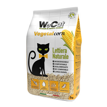 WECAT VEGETAL CORN 8 KG
