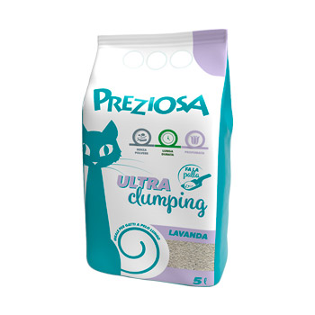 PREZIOSA ULTRA CLUMPING LAVANDA 5LT