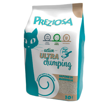 PREZIOSA ULTRA CLUMPING SAPONE DI MARSIGLIA 10LT