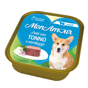 MONAMOUR DOG TONNO/MERLUZZO 300 GR