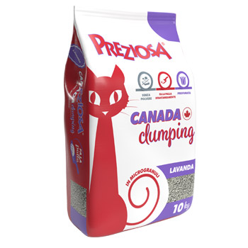 PREZIOSA CANADA CLUMPING LAVANDA 10LT