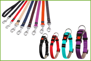 COLLARI -GUINZAGLI IN TESSUTO - NYLON