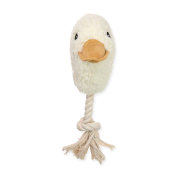 KARLIE GIOCO PELUCHE ANATRA CON CORDA 28x7,5x12CM