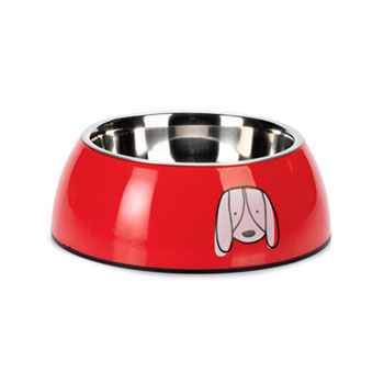 CIOTOLA CANE JAIRO ROSSO 18CM